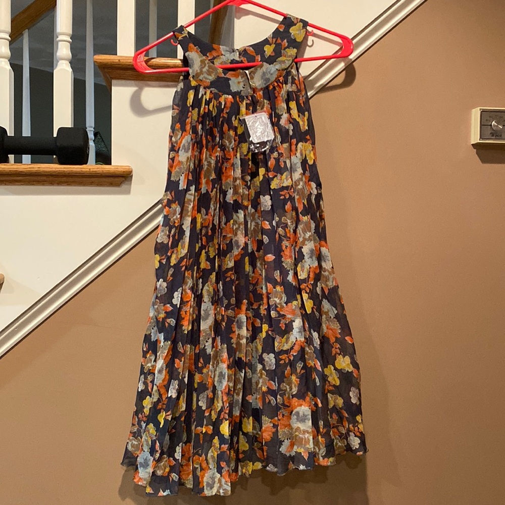 NWT! Free People foral shift dress